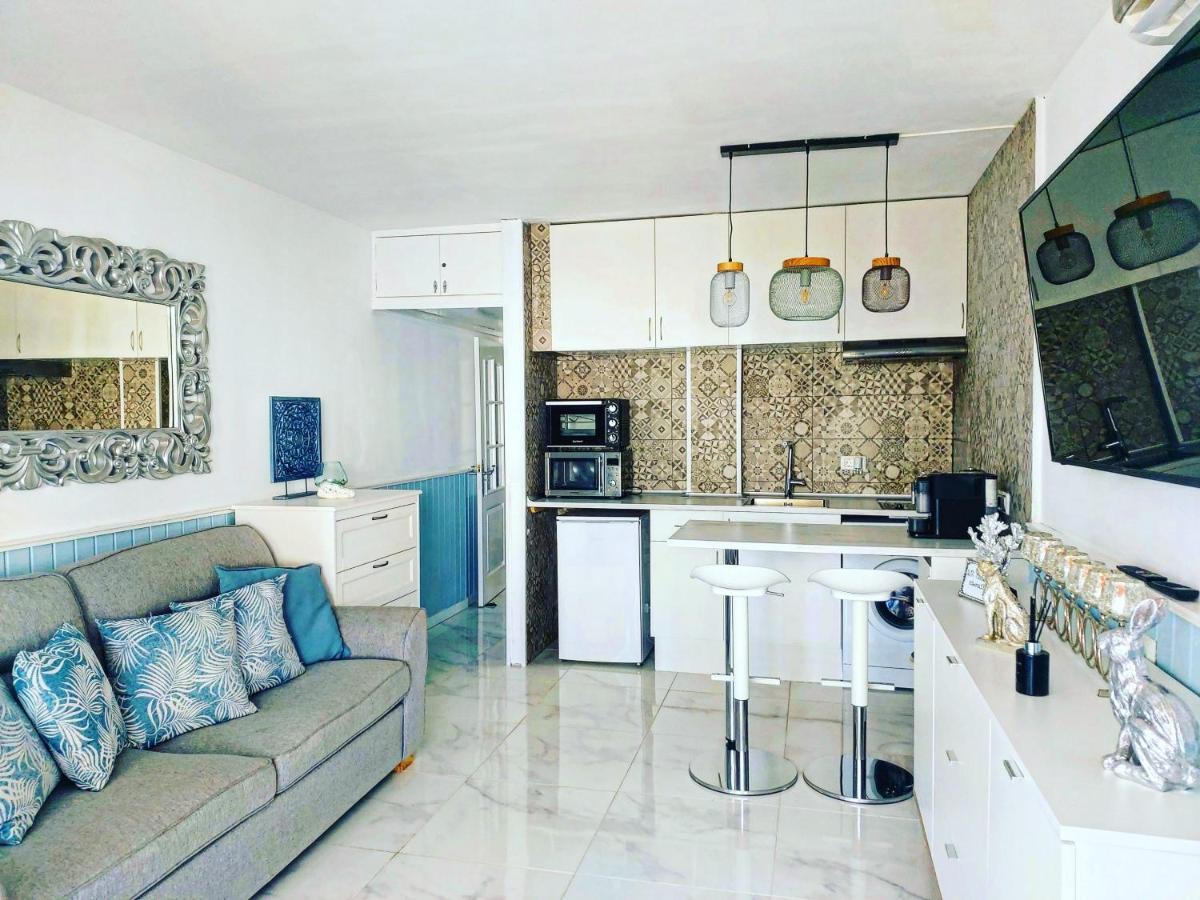 קוסטה דל סילנסיו Canarian Blue Suite Tropical Garden View & Pool מראה חיצוני תמונה
