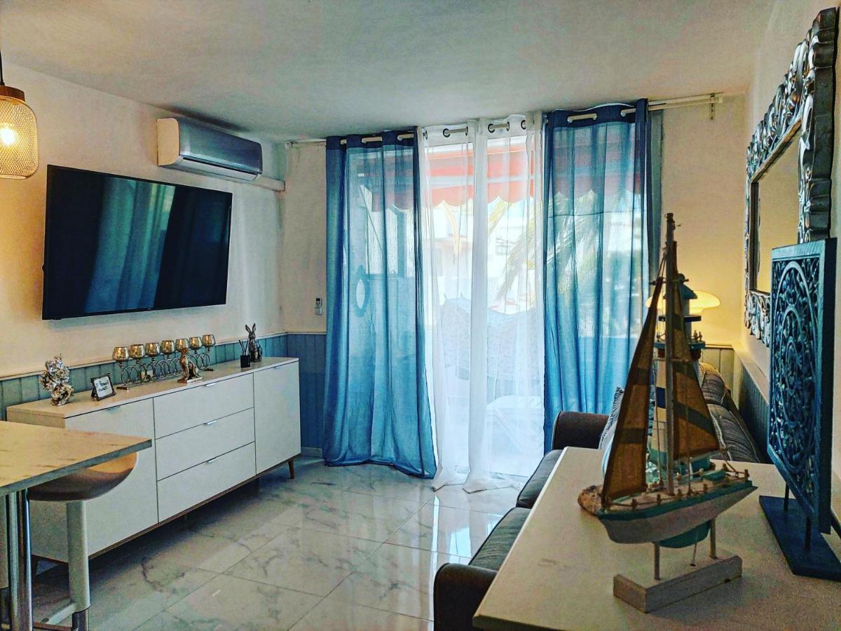 קוסטה דל סילנסיו Canarian Blue Suite Tropical Garden View & Pool מראה חיצוני תמונה