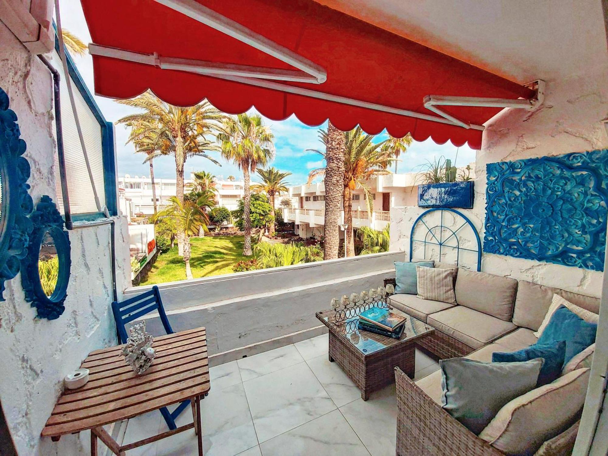 קוסטה דל סילנסיו Canarian Blue Suite Tropical Garden View & Pool מראה חיצוני תמונה